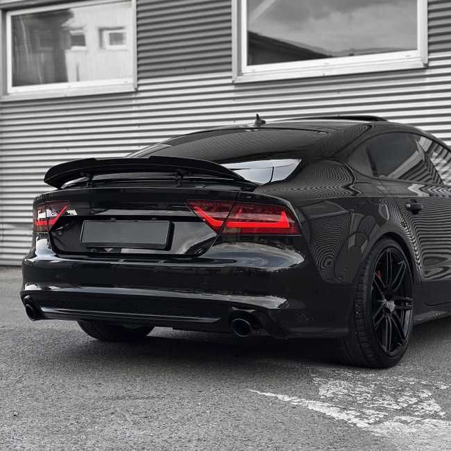 Eleron M4 Lip Codita Portbagaj Audi A7 C7 S7 (2010-2018), Negru Lucios