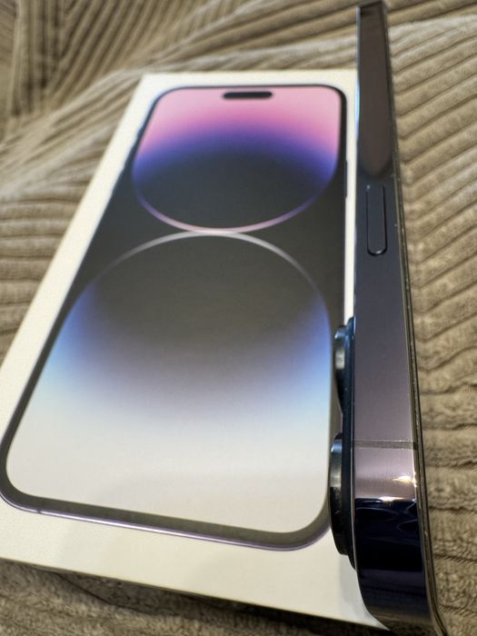 iPhone 14 Pro Max 128GB Deep Purple – КАТО НОВ! Купуван от iStyle!
