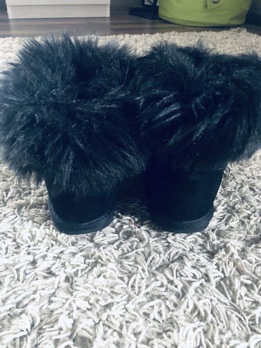 Cizme fetie imblanite/ piele intoarsa