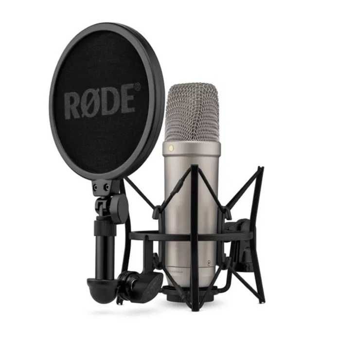 Микрофон RODE NT1 и Внешняя звуковая карта Focusrite Scarlett