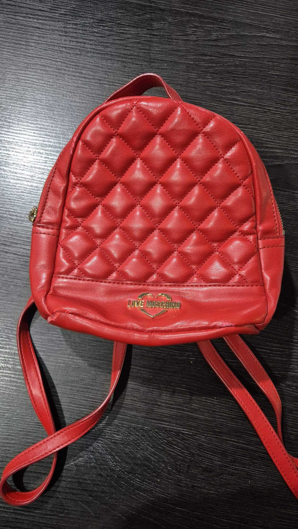 Раница Love Moschino червена