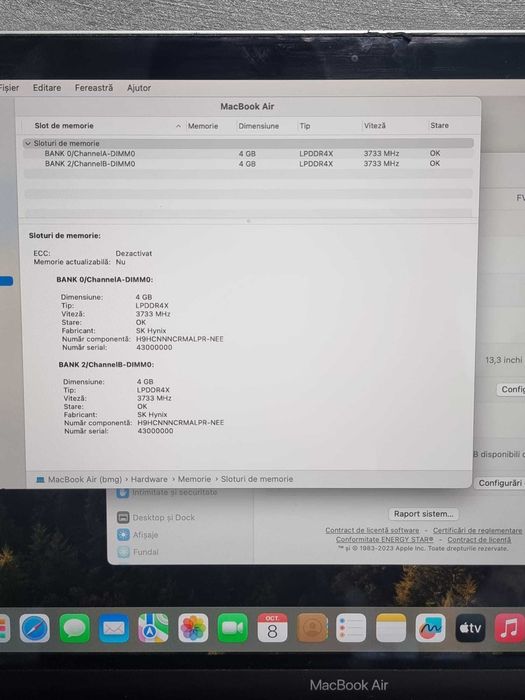 MacBook Air i3  2020 Bmg Amanet 95062