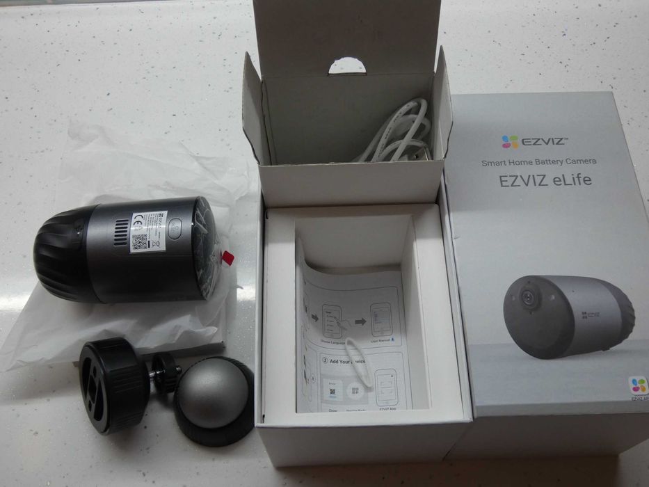 Ezviz Elite 4Mpx Автономна IP Камера с 270 дни батерия