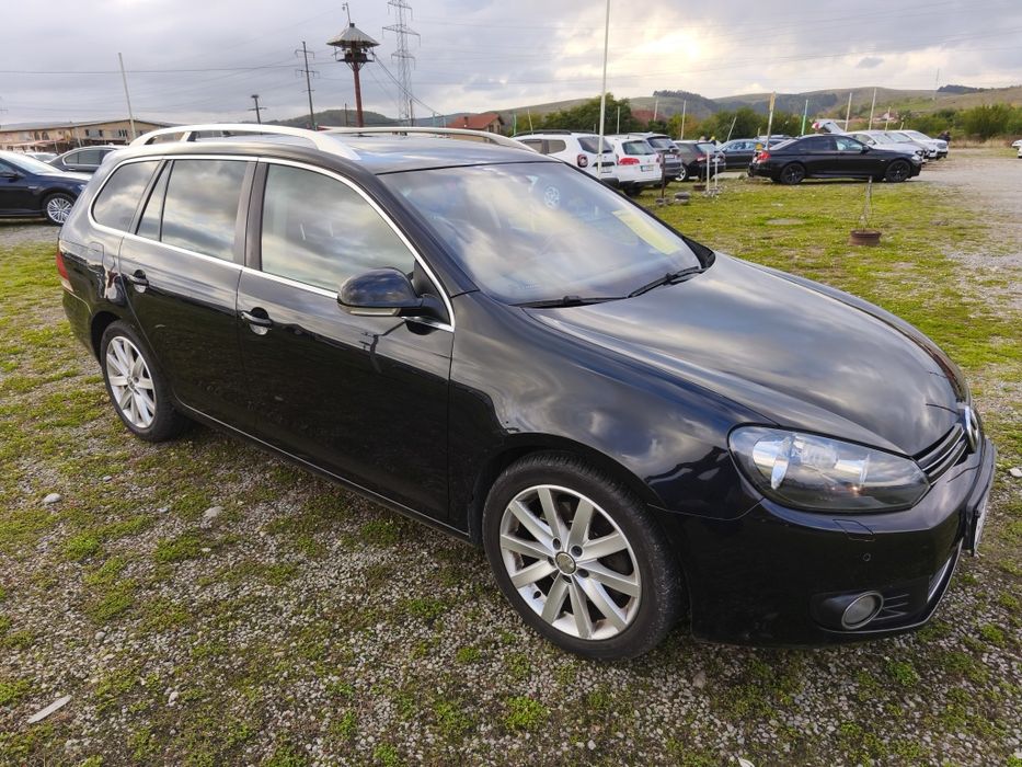 VW GOLF 6 Negru metalic  cu panoramă