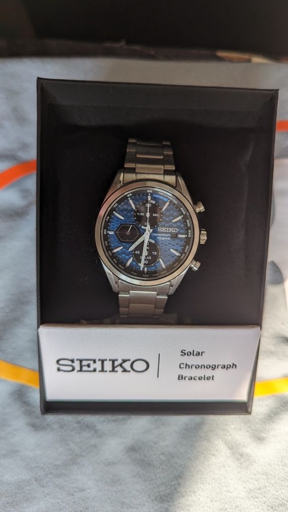 Seiko Macchina Sportiva Solar Sapphire