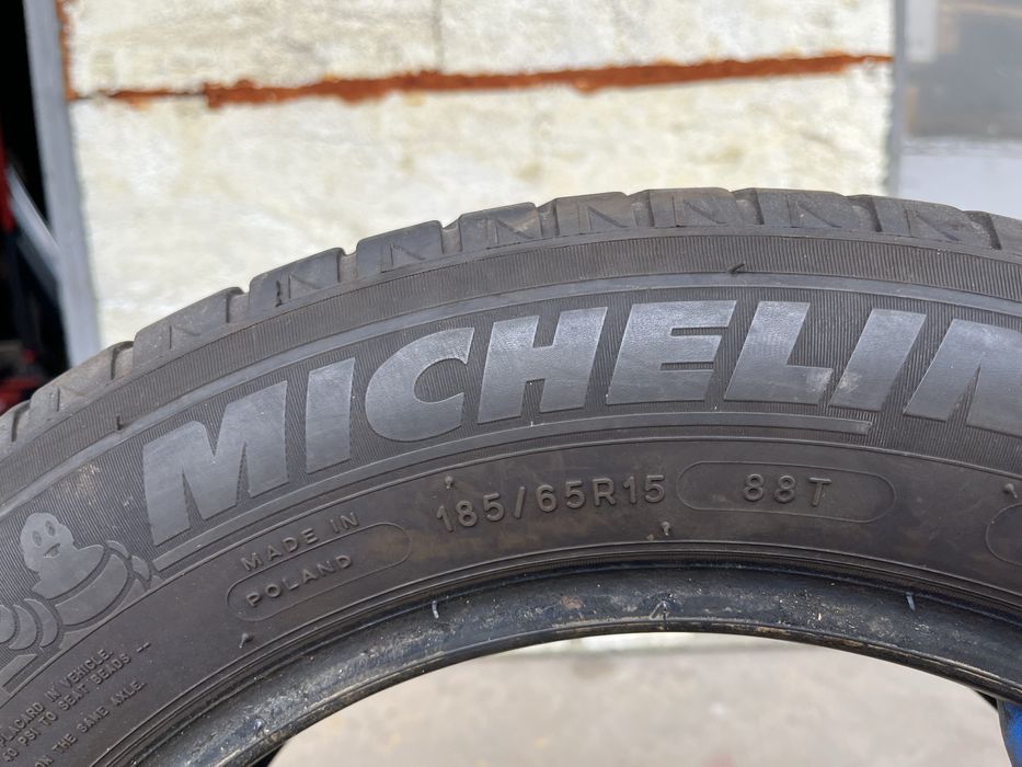 2 бр. летни гуми 185/65/15 Michelin DOT 0320 5 mm