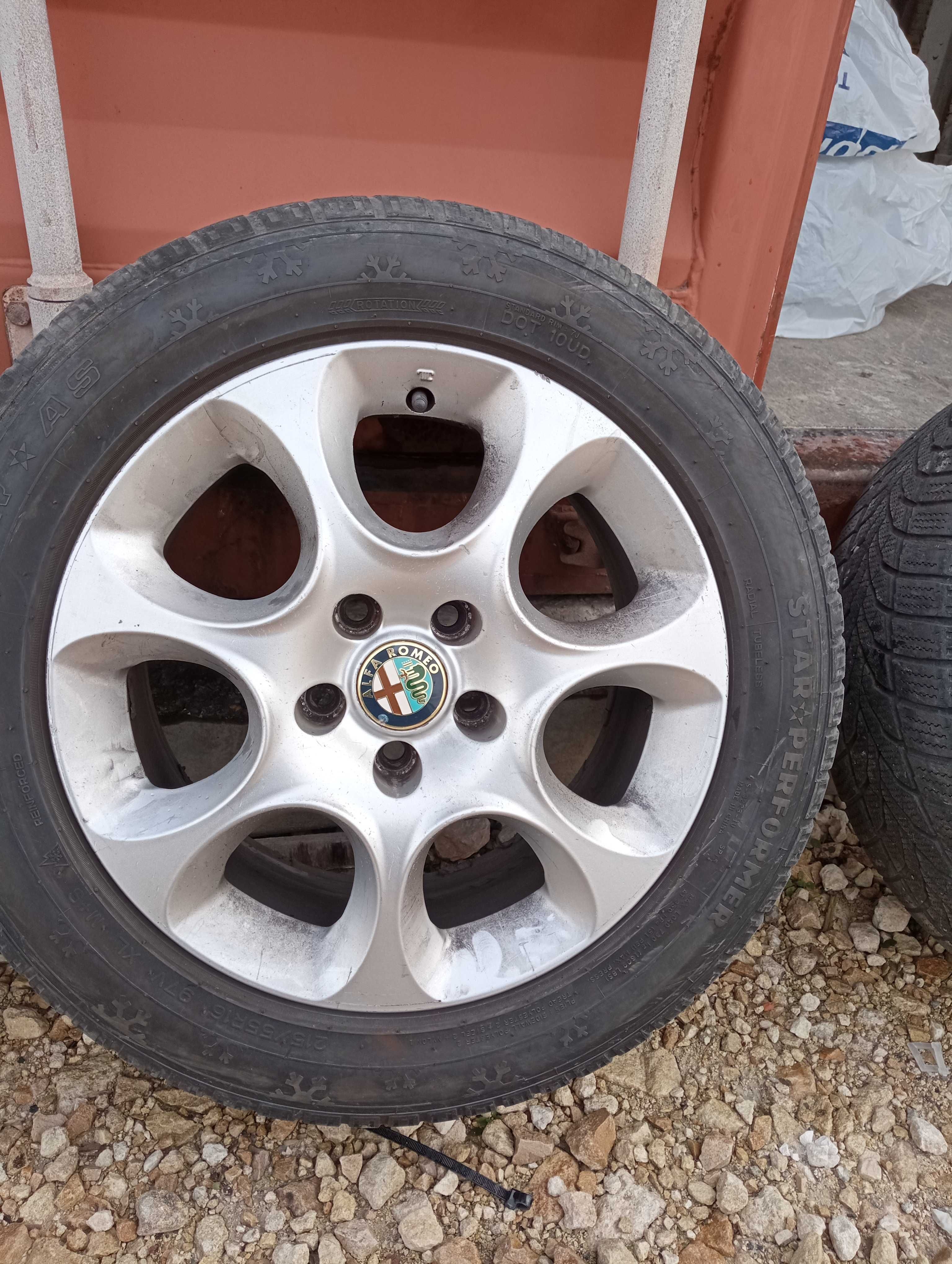 Джанти за Alfa Romeо  5х110 16 цола