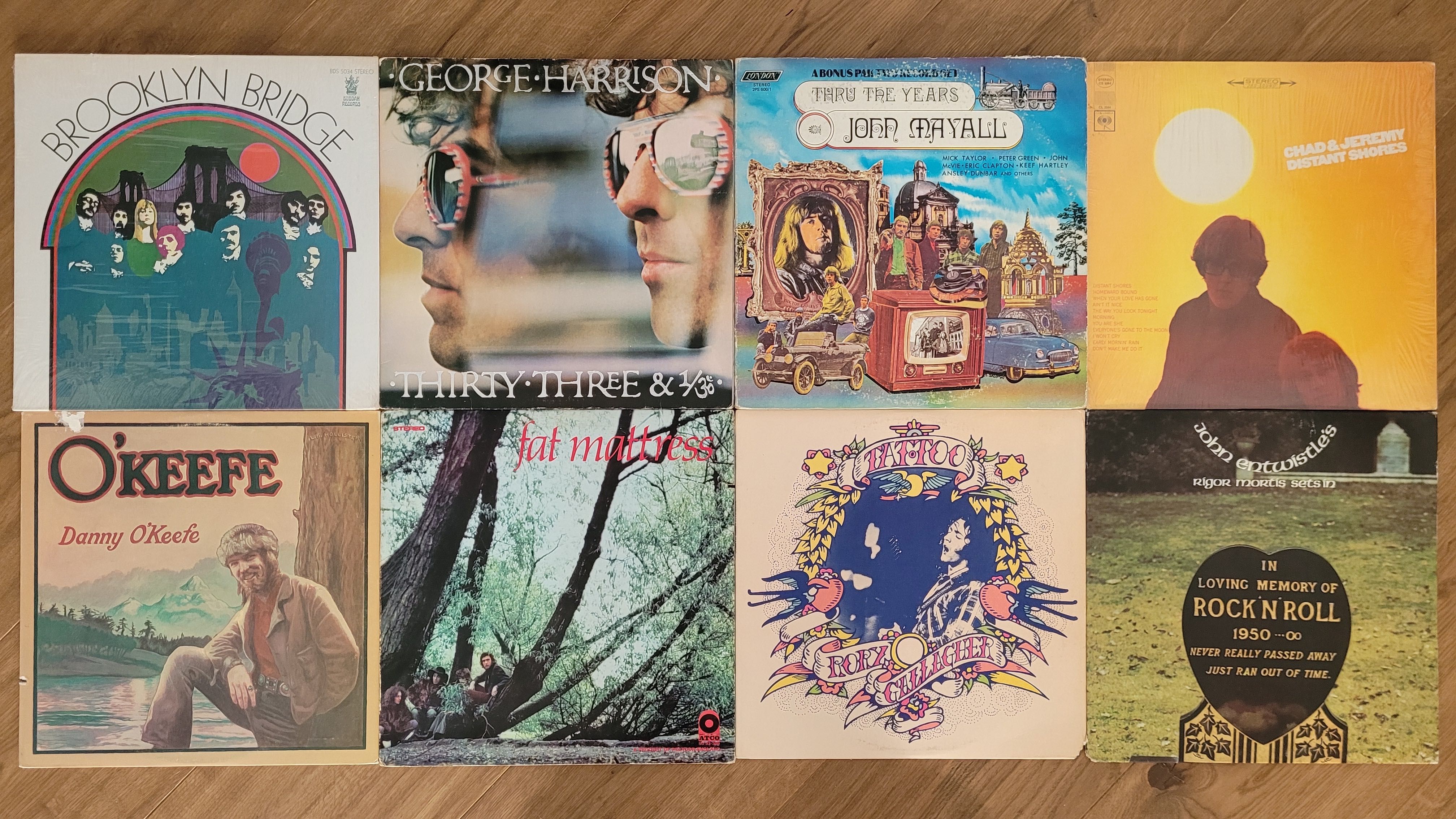 LP Lot- Rock/Blues -Traffic-Wishbone-Mott-Spirit-Jethro - Editii USA