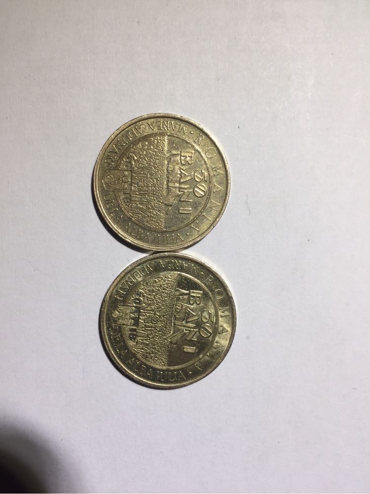 Vand 4 monede, 2 din 1989 si 2 din 1918