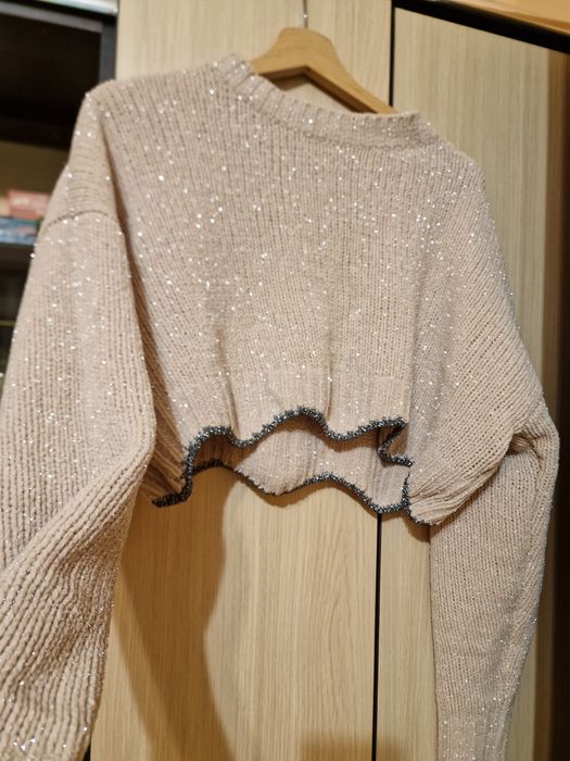 Pulover scurt Zara Knit