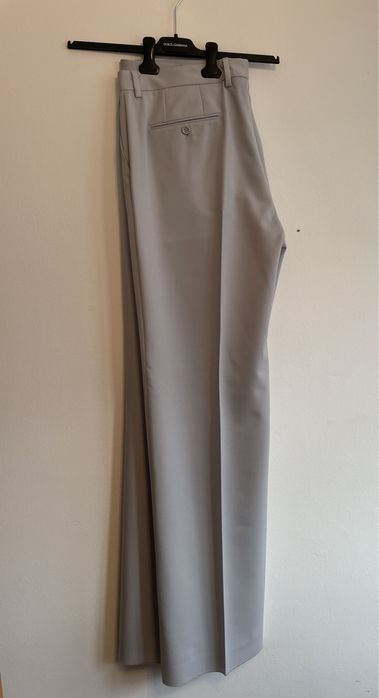 Pantaloni eleganti D&G, noi, material premium.
