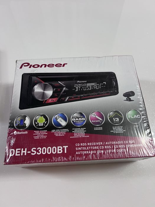 Casetofon radio pioneer cu bluetooth nou sigilat
