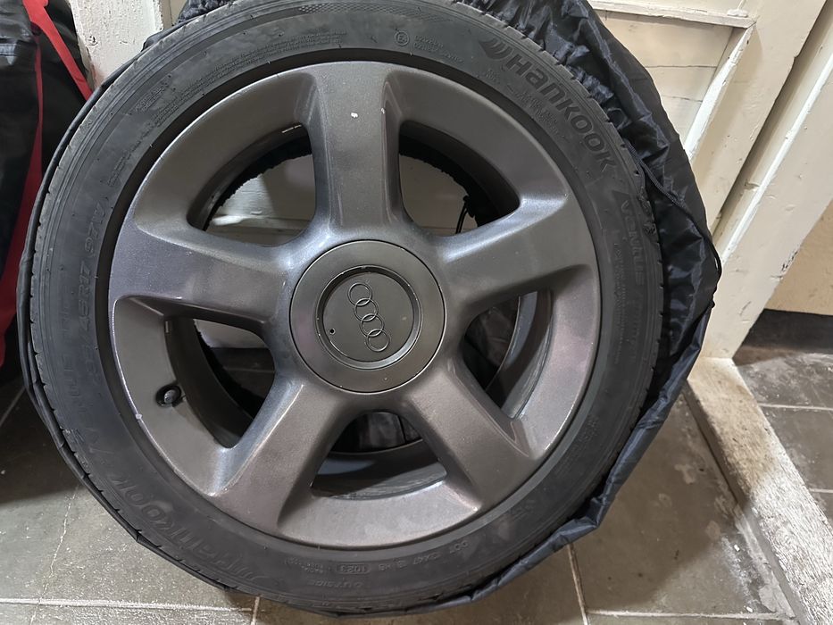 Roti audi R17, anvelope vara 235/45 r17