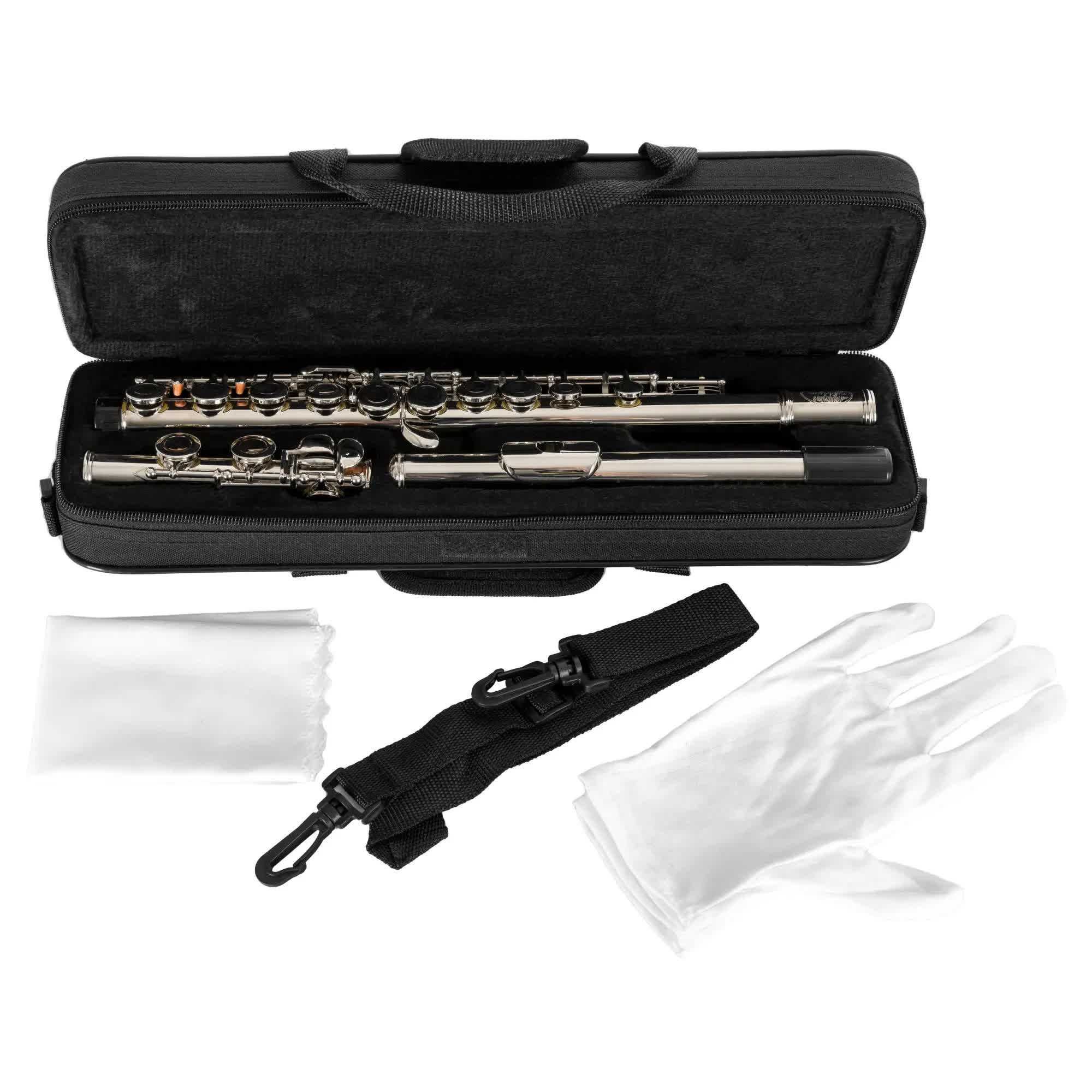 Set Flaut Classic Cantabile Junior FL-100 Nikel Silver