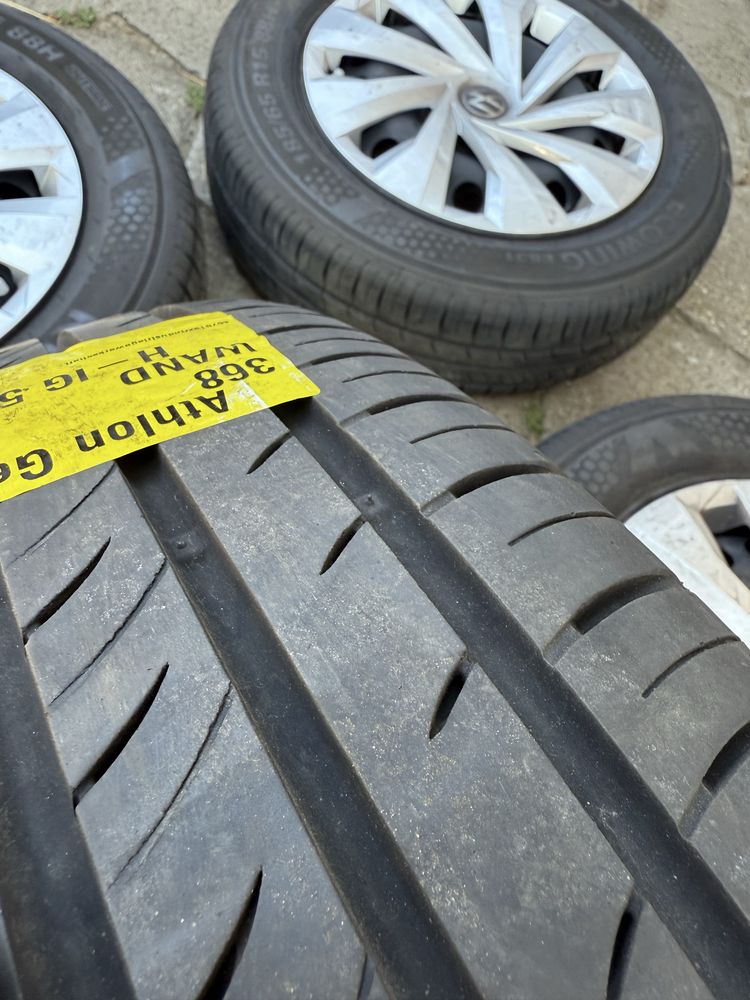 Джанти с гуми от VW Polo 185/65 R15