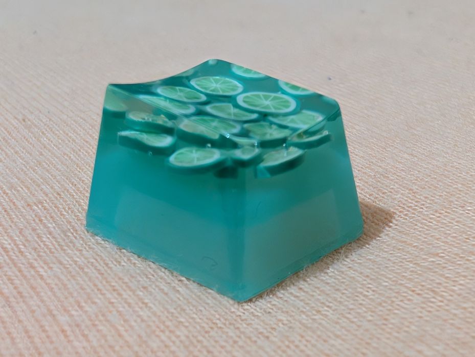 Tasta custom tastatura cu model lime