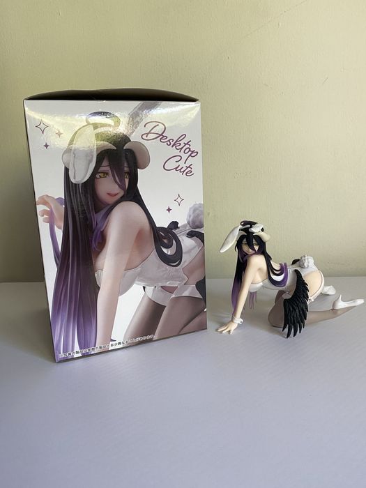 Колекционерска Аниме Фигурка Overlord Desktop Cute Albedo (Bunny Ver.)