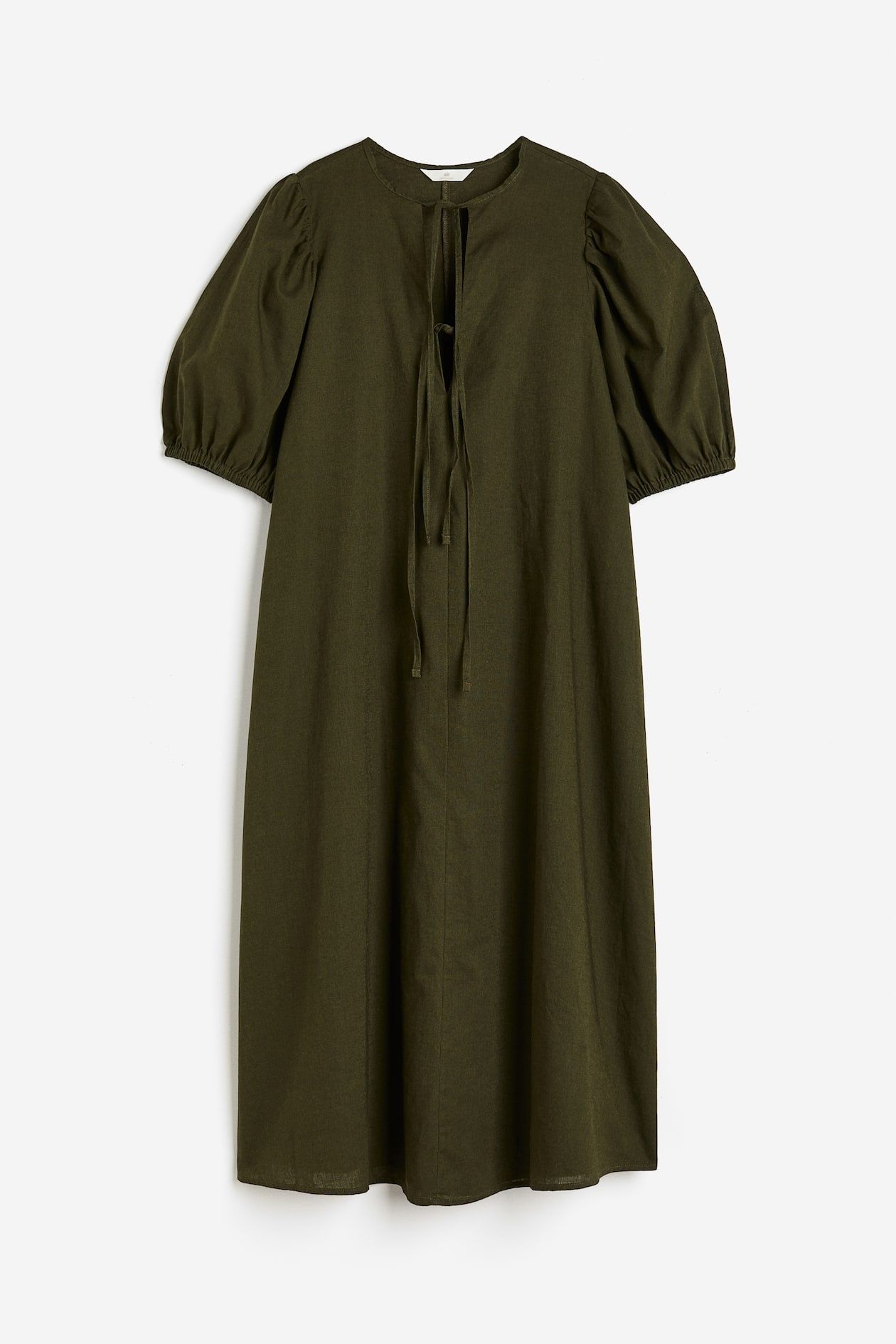 H&M миди рокля лен р-р С