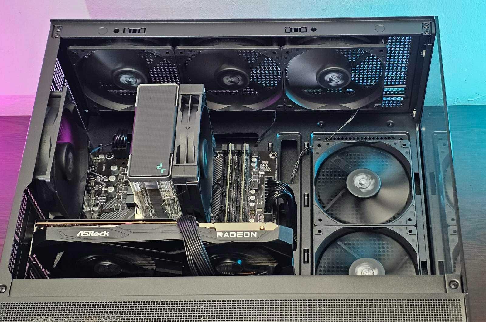 Ryzen 7-5700X/RX 6600/RAM 32GB/SSD 1TB/Чисто Нов+Гаранция