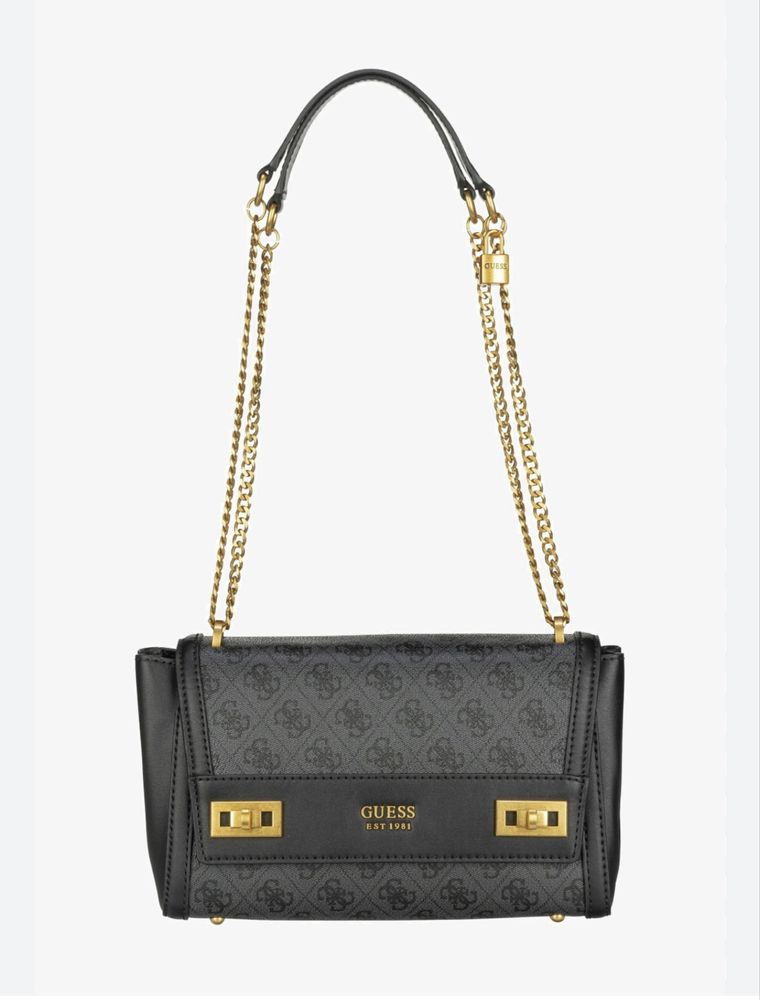 Дамска черна чанта Guess