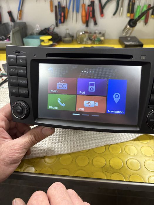 Мултимедия за мерцедес Е класа 211