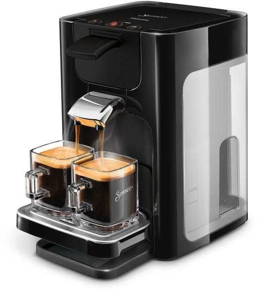 Philips Senseo Quadrante 7865 Black cu paduri cafea
