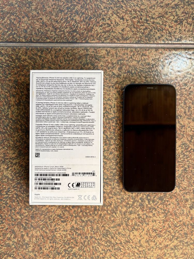 iPhone 12 mini, 64 GB, Black