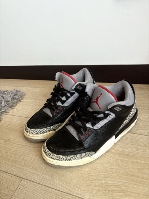 Jordan retro 3 black cement