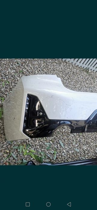 Bara fata spate grila difuzor armatura BMW seria 3 G20 G21 Lci M-Paket