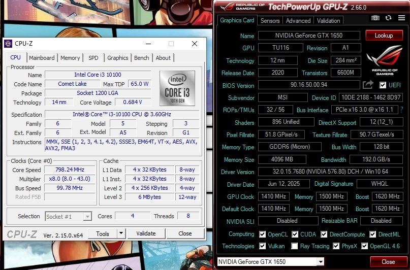 Игровой системный блок (i3 10100/16GB/GTX 1650 4GB GDDR6/SSD+HDD)