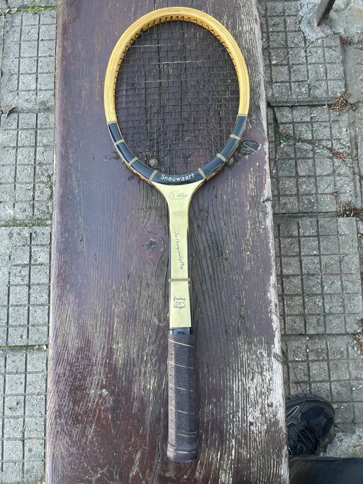 Винтидж Дорвена Тенис Ракета Snauwaert - Колекционерска / Декорация