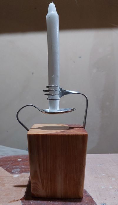 Свещник височина 23см на 10см