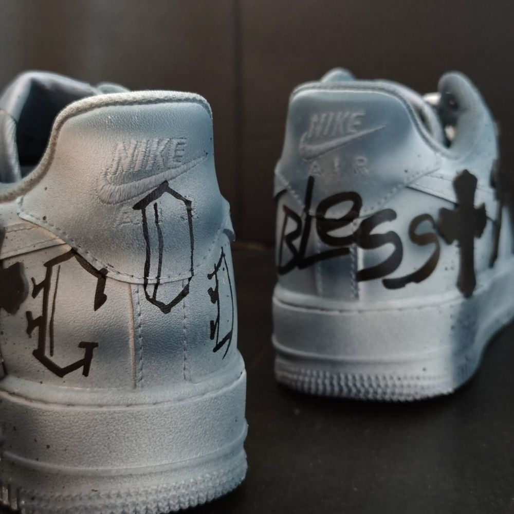 Nike Air Force 1 x Chrome Hearts Custom