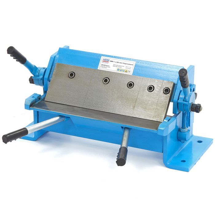 Abkant manual segmentat de indoit tabla 1 x 305 mm hbm