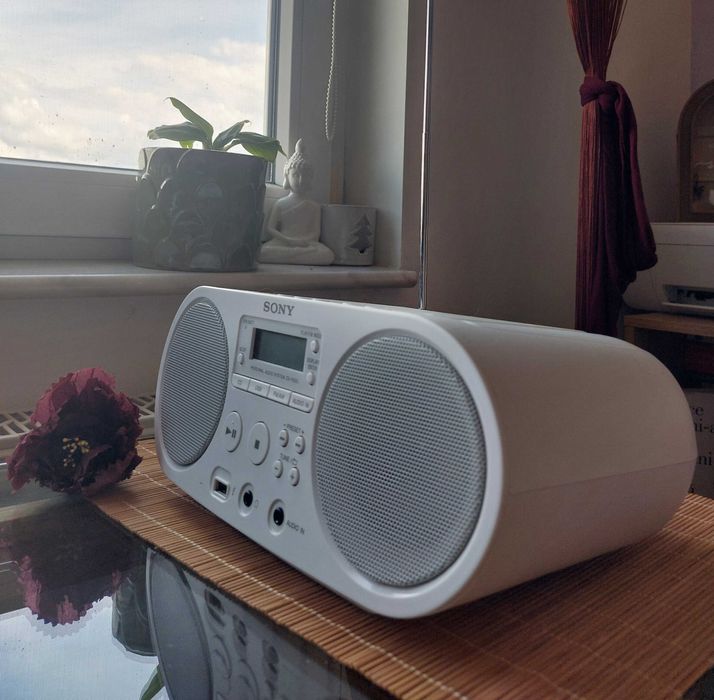 Boombox SONY ZS-PS50, CDplayer, Radio, USB, portabil