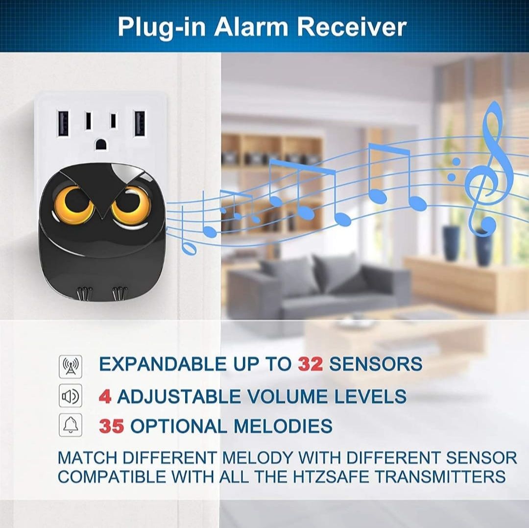 Sistem de alarmă wireless cu rază de acțiune de 800 m
