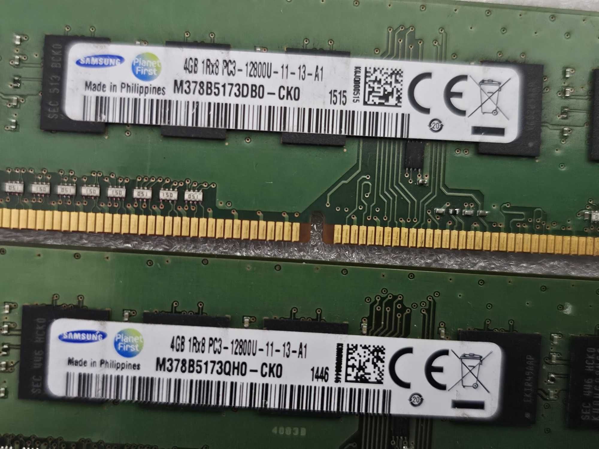 Memorie RAM Samsung 4GB PC3-12800 DDR3-1600MHz non-ECC Unbuffered