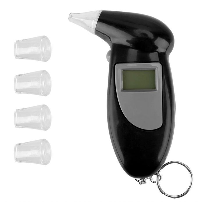 Tester Alcool , Etilotest digital + 5 capete reutilizabile