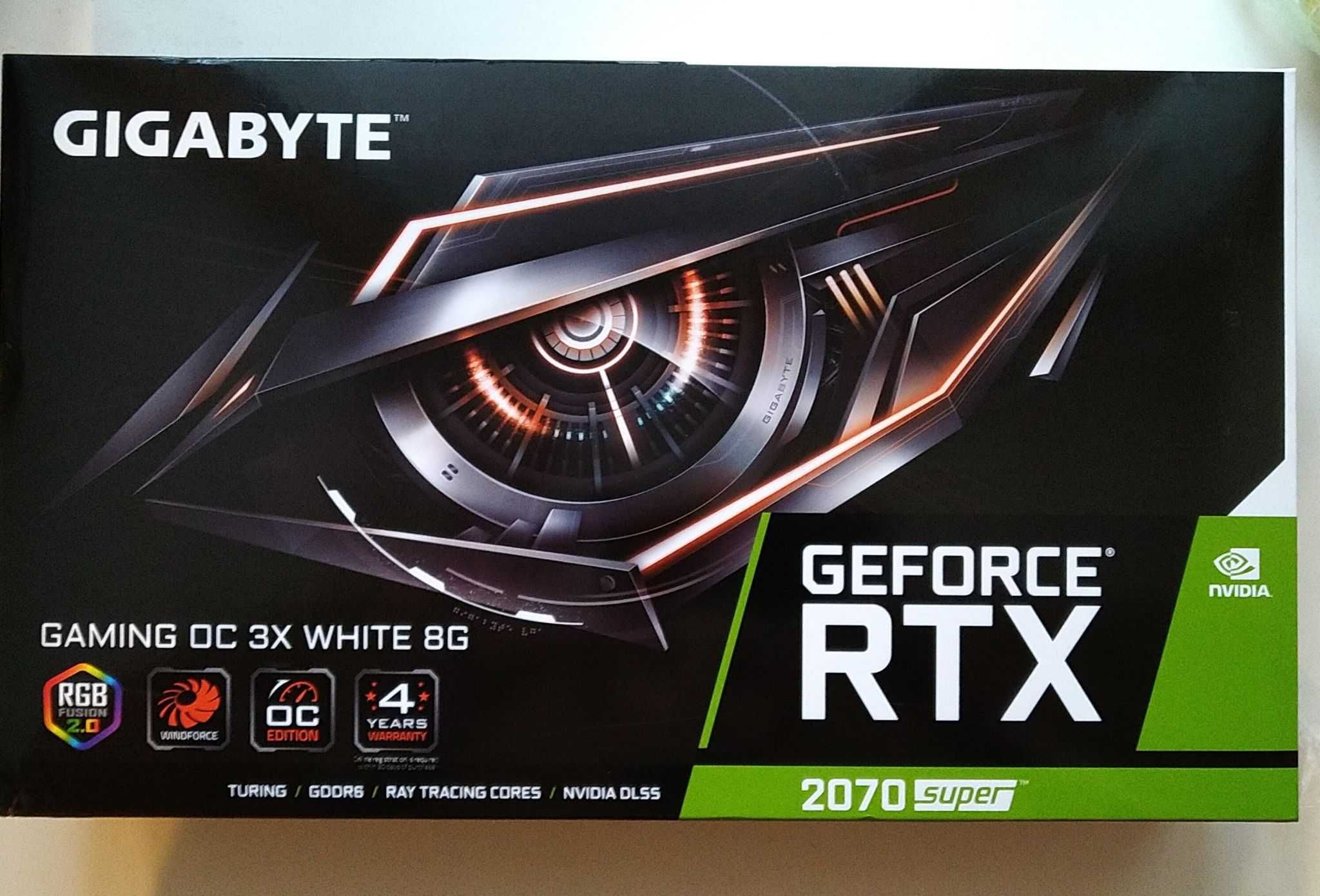 Продам Видеокарту GIGABYTE GeForce RTX 2070 Super Gaming OC 8G