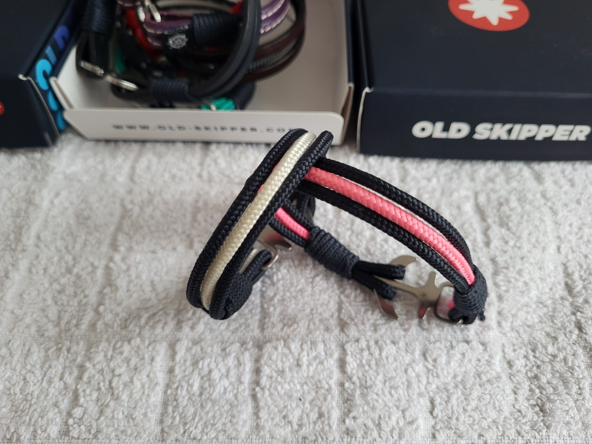 Bratara noua Old Skipper franghie, piele