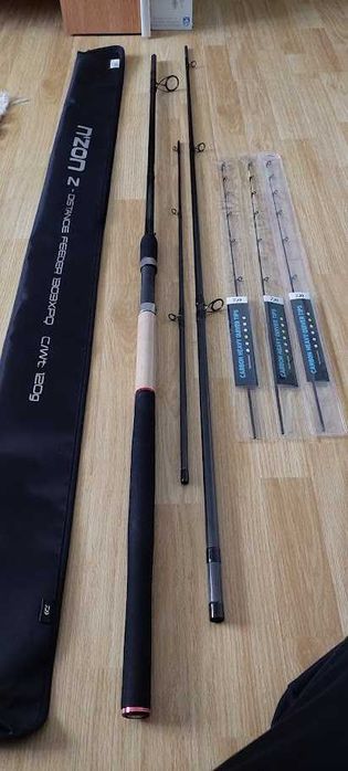 Lanseta Daiwa N'Zon Z Power Feeder, 3.90m, 120g, 3+3buc