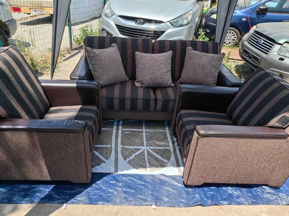 Холна мебел канапе и два фотьойла