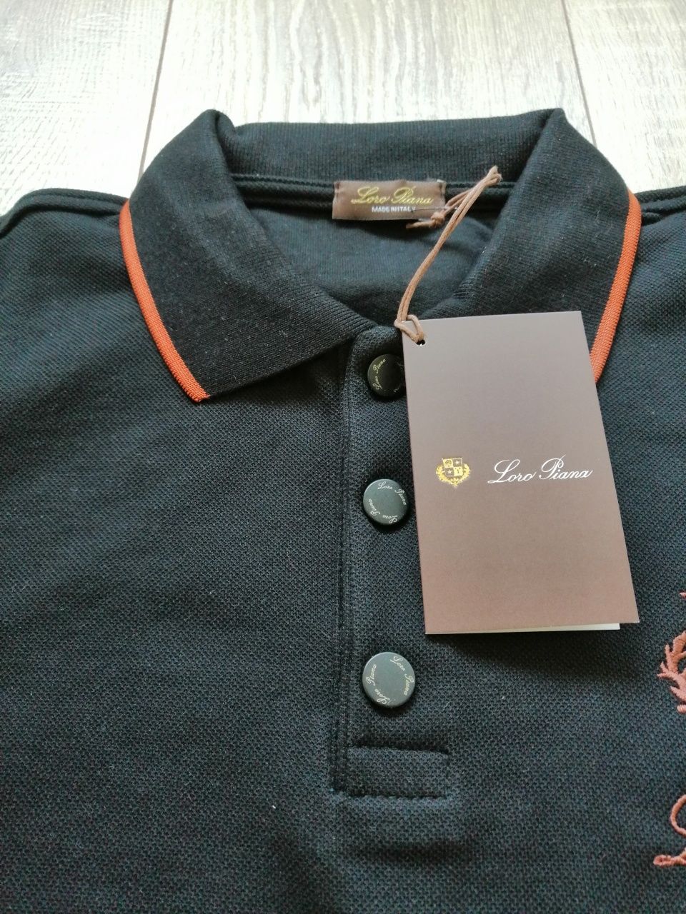 Loro Piana мъжка тениска с яка S  L XL XXL