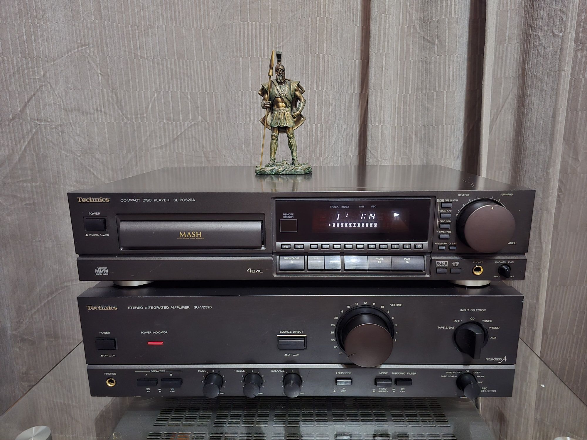 Amplificator Technics SU-VZ320 /CD Player Technics SL-PG520A