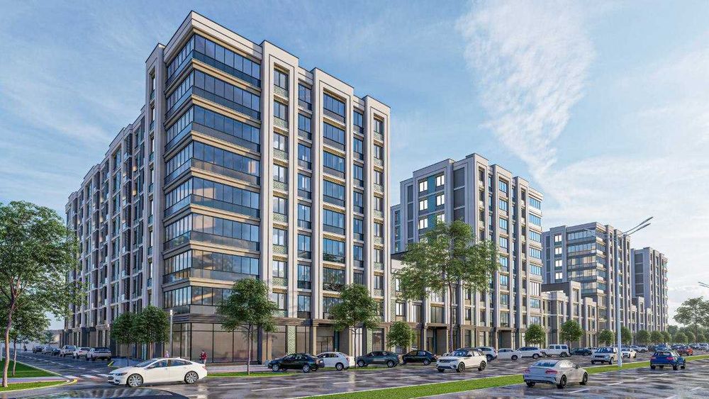 Продаётся 1-комнатная квартира в новостройке ЖК CHIMGAN HILLS!!!