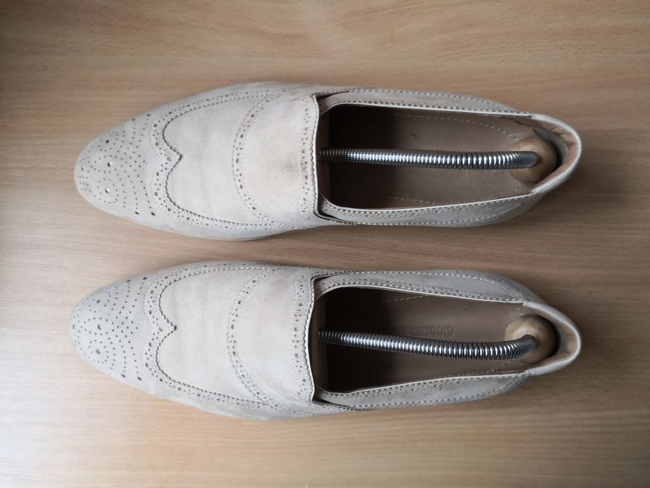 Pantofi Giorgio Armani 42 piele brogue