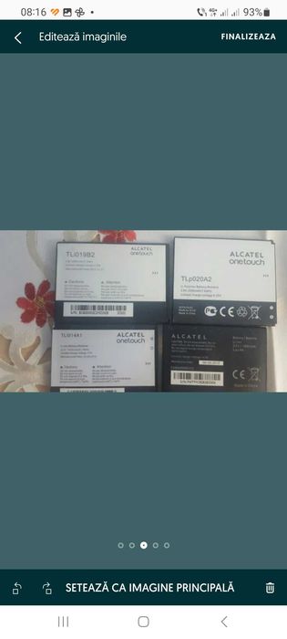 Acumulator baterie originale Alcatel Acer Vodafone