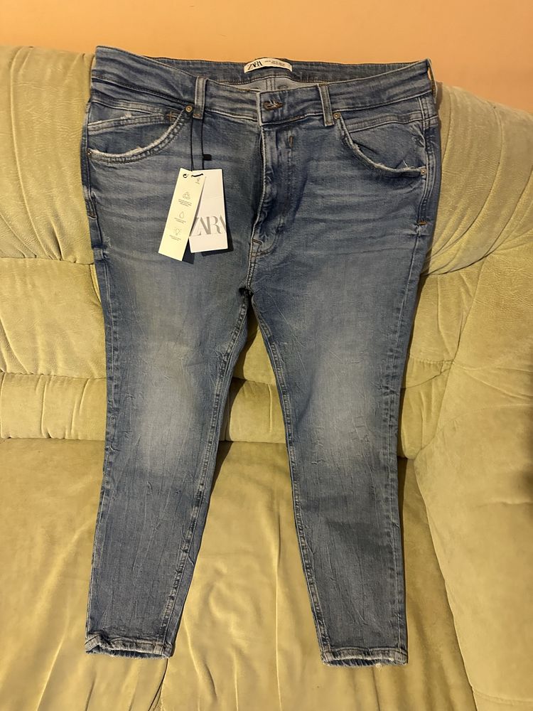 Blugi barbatesti Zara Skinny marimea 46 noi cu eticheta
