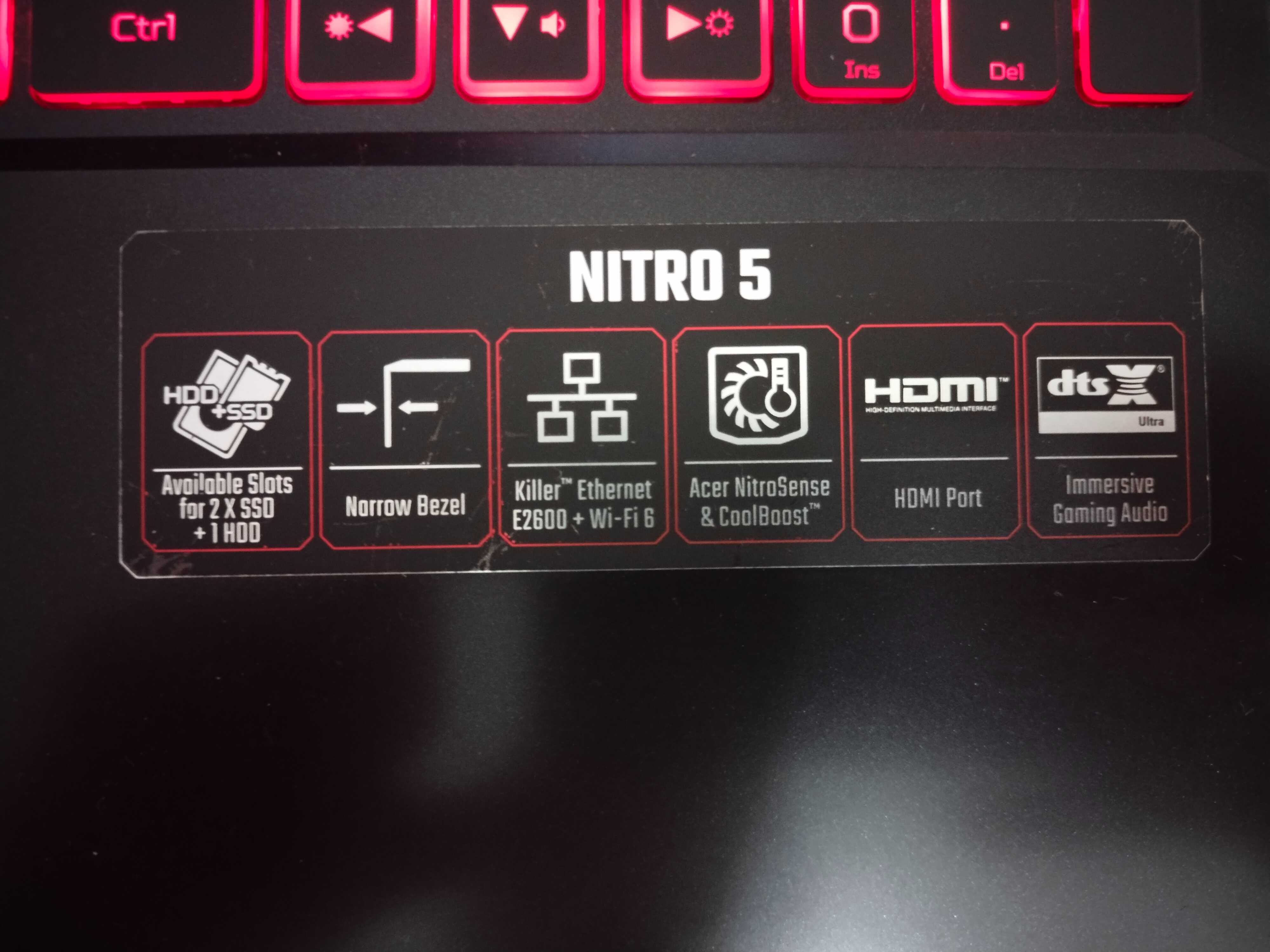 Acer NITRO 5 игровой ноутбук RTX 3050