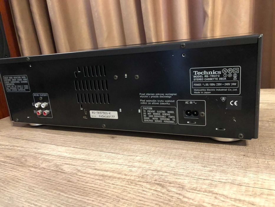 Technics RS-TR373 cassette deck auto reverse, dolby b-c